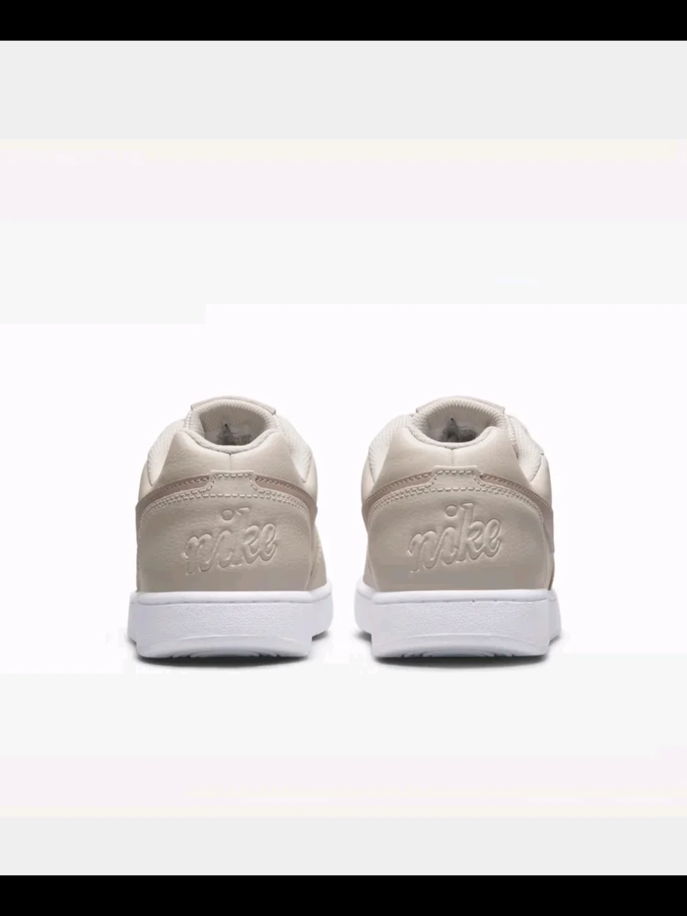 Nike Ebernon Low Womens 9.5/ Mens 8 ,Desert Sand/Taupe - Picture 4 of 5